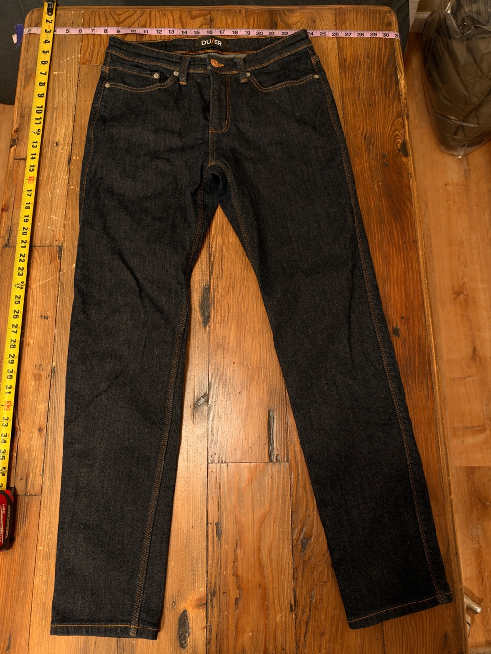 Men’s Duer Lined Denim Jeans Like New 32x32